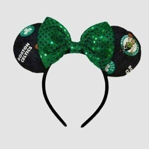 Women’s Boston Celtics Minnie Mouse Ears Headband - NWOT